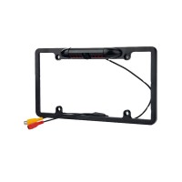 AHD 960P Car License Plate Frame Parking Sensor Radar Rearview Reverse Backup Camera with Sony225 chipset