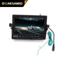 Rearview 7 Inches Quad Function Car Wireless Camera System with DVR for Trailers