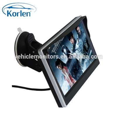 Good panel 5 Inch Dash board Monitor with Suction Cups Bracket